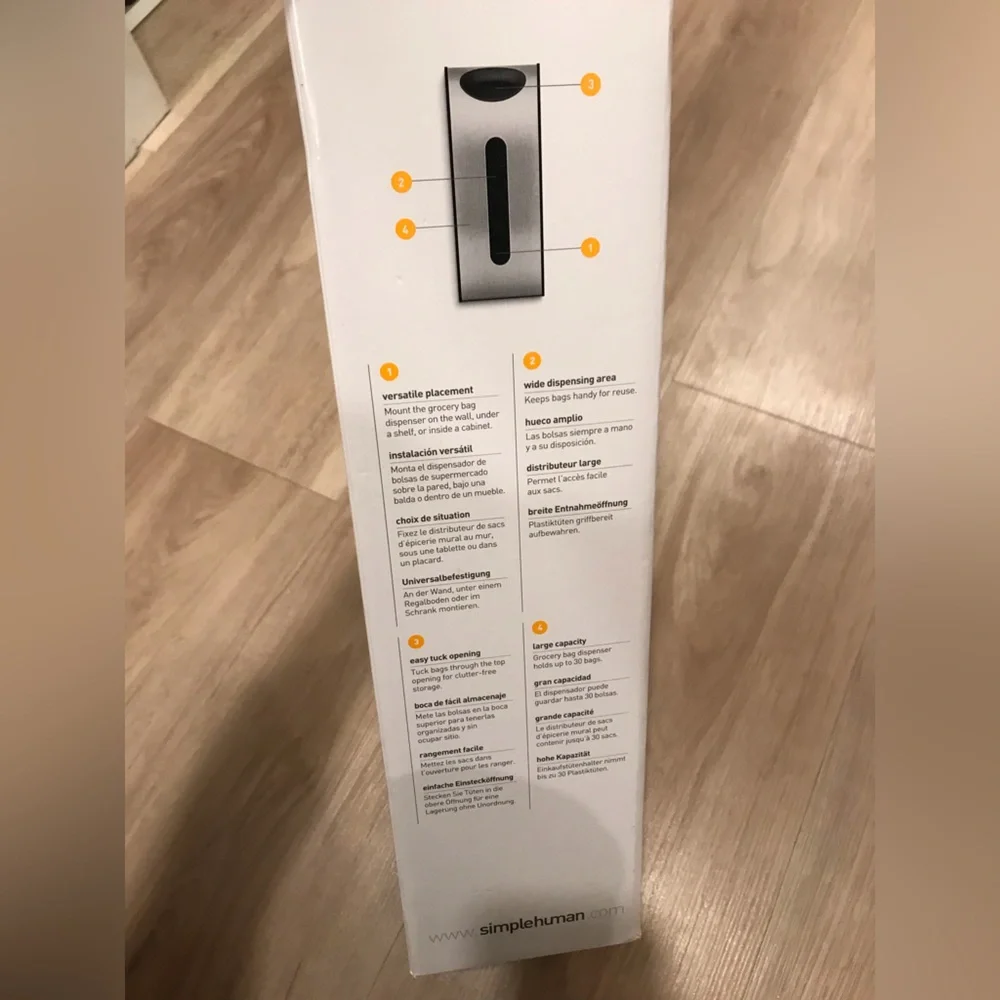 simplehuman Grocery Bag Dispenser